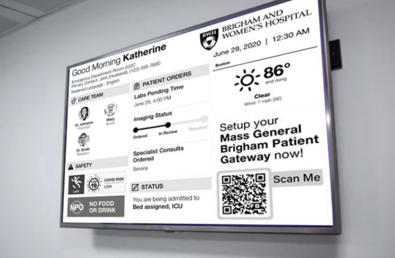 Study Suggests High Affinity For Digital Messaging Displays In Patient Care Environments
