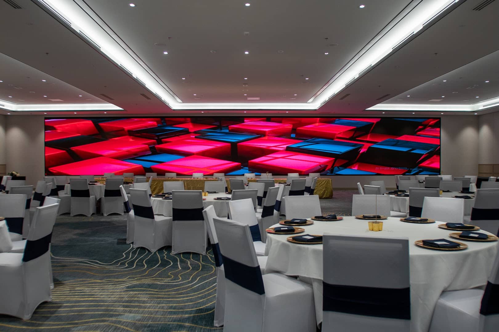 LED Mainstreamed: B.C. Golf Resort Hotel Adds 63-Foot Fine Pitch Video Wall For Weddings And Meetings