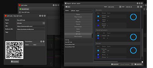 StratosMedia Adds QR Code Tracking, Management To Digital Signage CMS