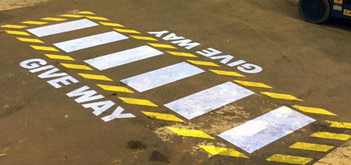 Dead-Simple Triggered Floor Projections Drive Workplace Safety