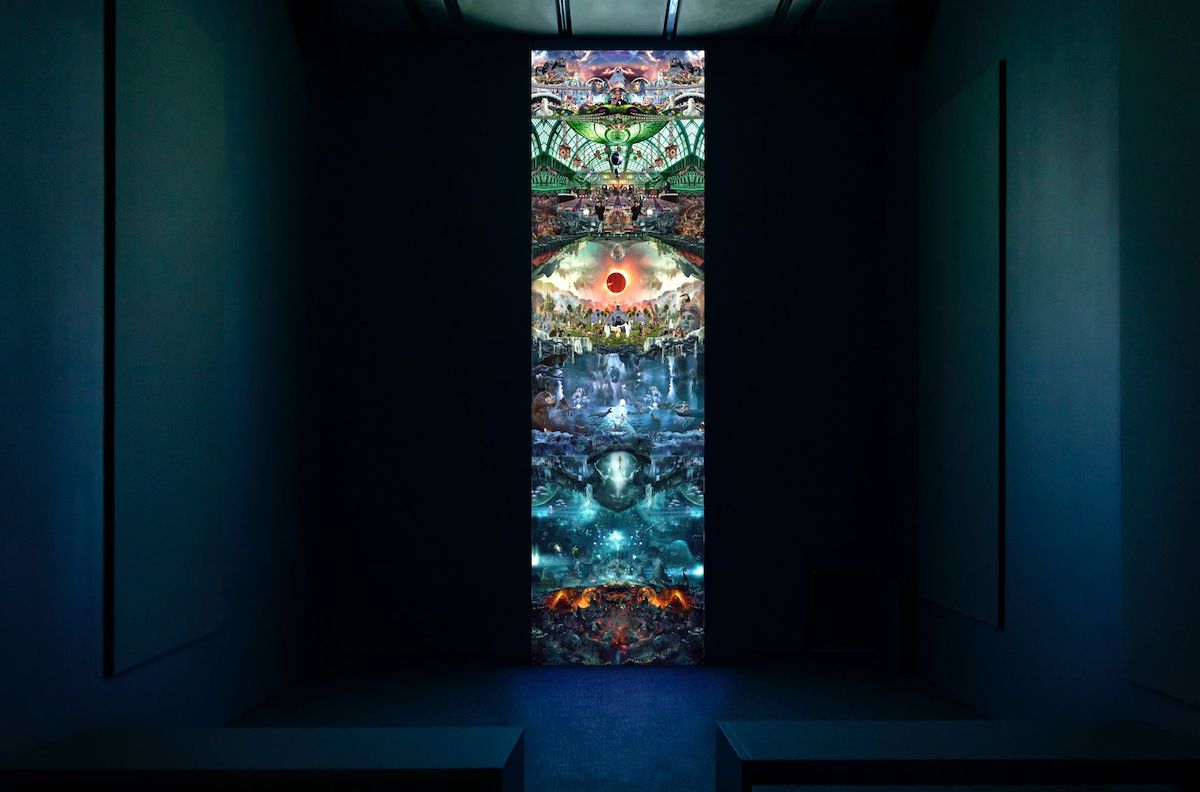 Miami Art Exhibit Creates Flat Panel Spectacle To Show “Hollowness Of Spectacle”