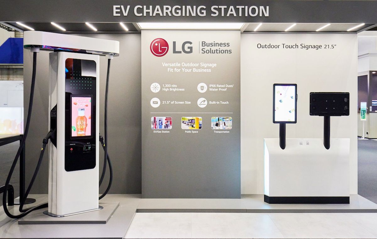 LG Buys Way Into EV Charging Station Solutions, With Eyes On Custom, Screen-Included Stations