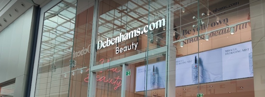 UK Retailer Debenhams Gets Back Into Bricks And Mortar With LED-Filled Beauty Store