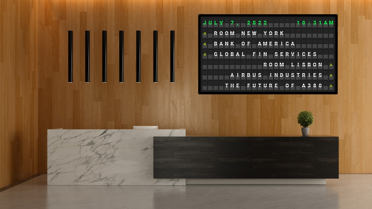 New Split-Flap TV Platform Emulates Electromechanical Mass Transport Displays, Without The Moving Parts