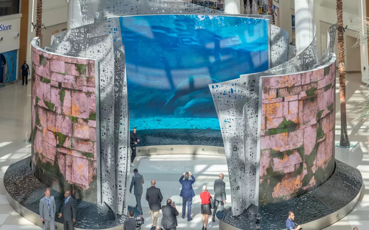 Orlando’s Airport Switches On Impressive Digital Art Features In New Terminal C