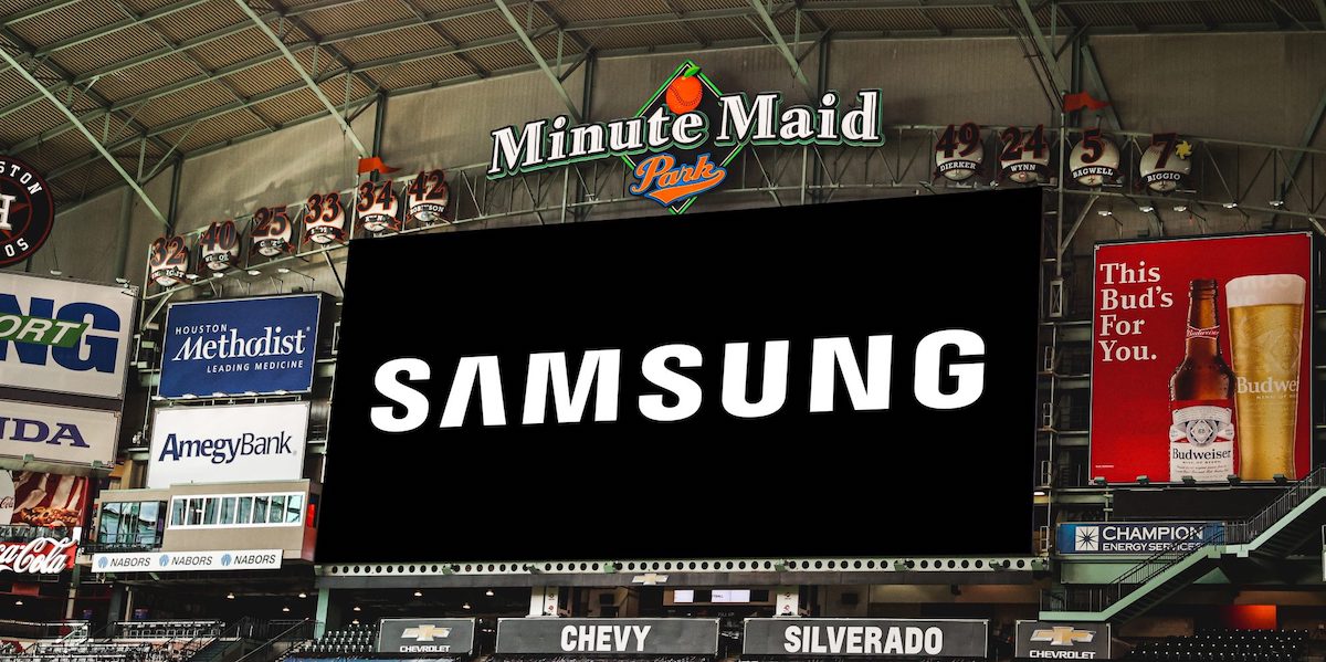 Big New Samsung LED Displays Going Into Astros’ Ballpark During Off-Season