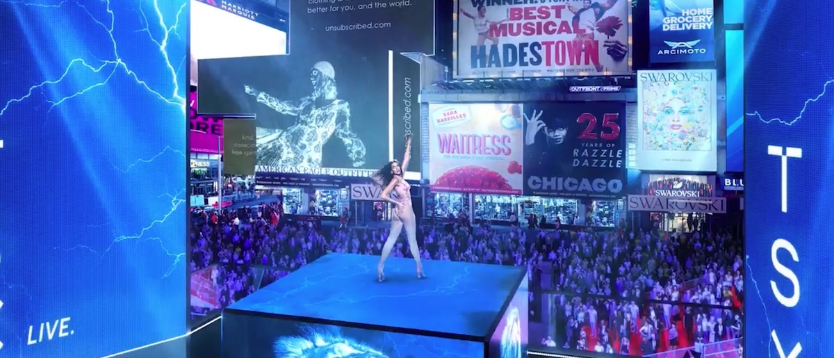 Those Giant Swinging LED Doors Are Now Installed At Near-Ready Times Square Development (w/video)