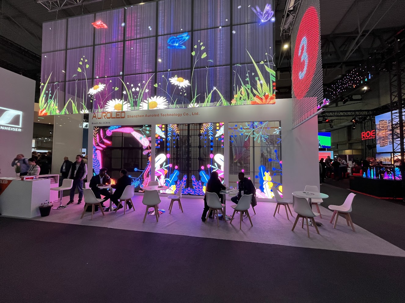 Transparent LED Steadily Improving, But The Backside View Remains A Challenge