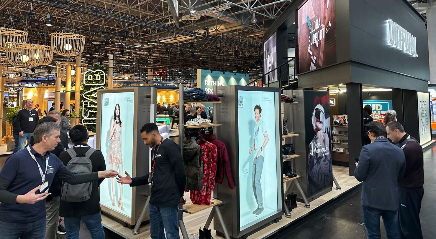 Outform Showing Digital Mannequins At EuroShop That Borrow On Those Transparent Hologram-Ish Displays