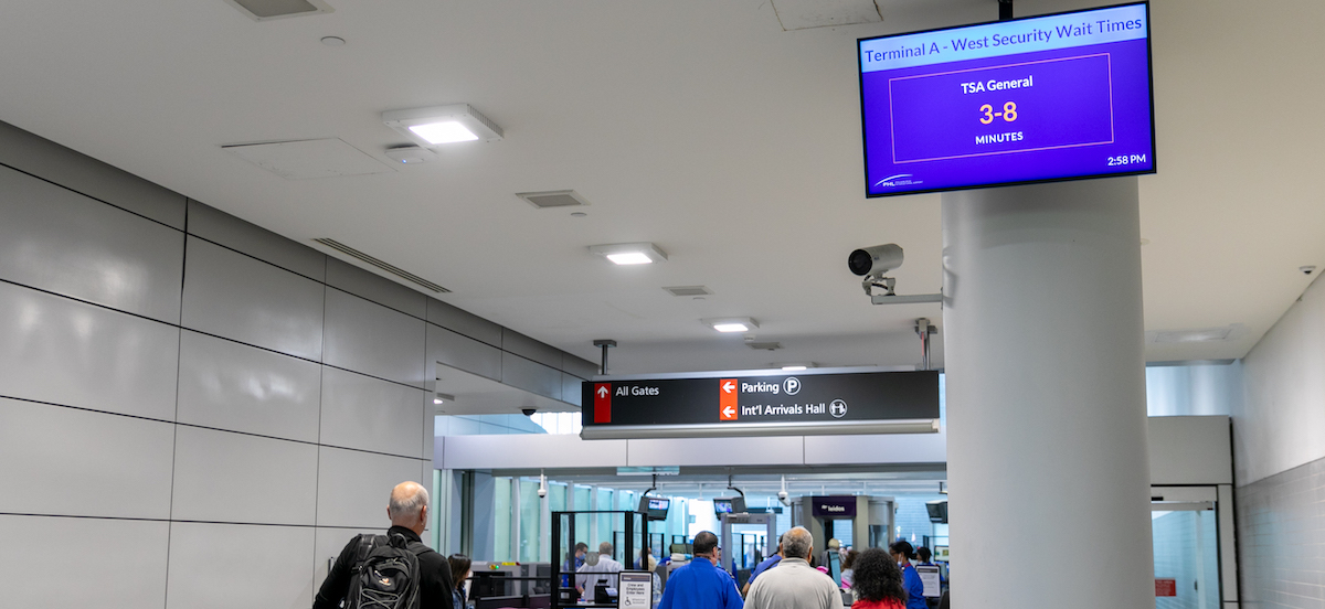 Philly’s Airport Rolling Out TSA Wait Time Screens Across Terminals