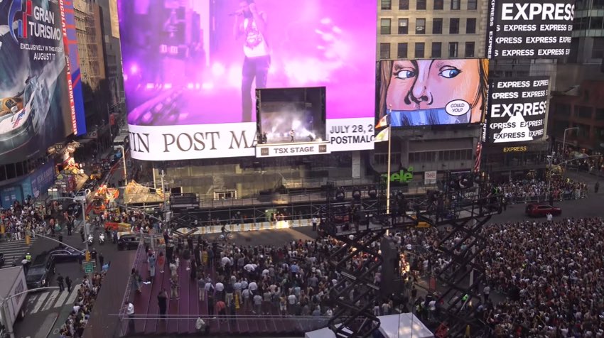 That Big LED With Swing-in Doors For A Live Stage Is Now Running In Times Square