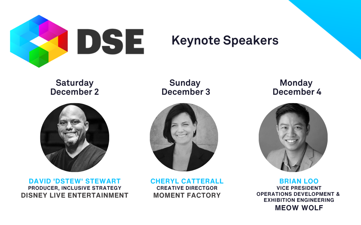 Visual Experts From Disney, Moment Factory And Meow Wolf Set For Keynotes At DSE