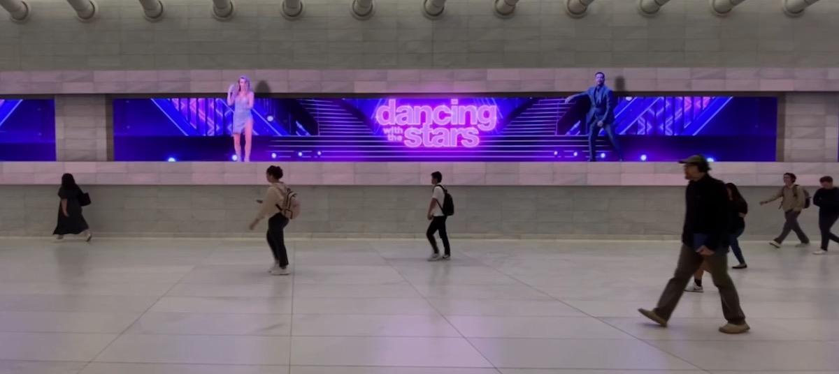 Dancers Pop Out From Busy Concourse’s Wall In This Visual Illusion Campaign In NYC