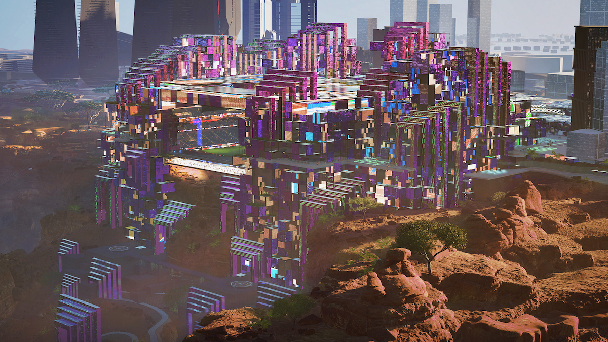 Wildly Ambitious Plan Makes Saudi Stadium One Big Experiential Display