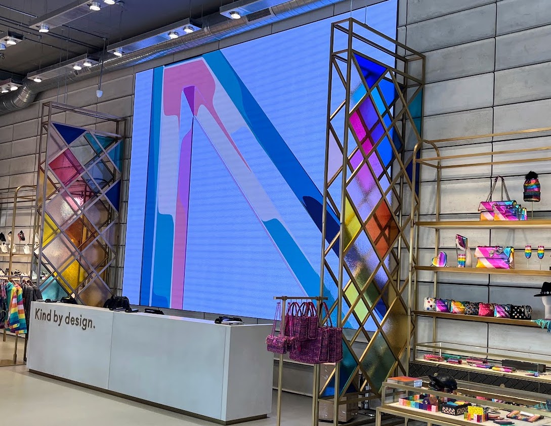 Shoes And Bags Designer Kurt Geiger Makes 24 Sq. Meter LED Video Focal Point Of London Flagship