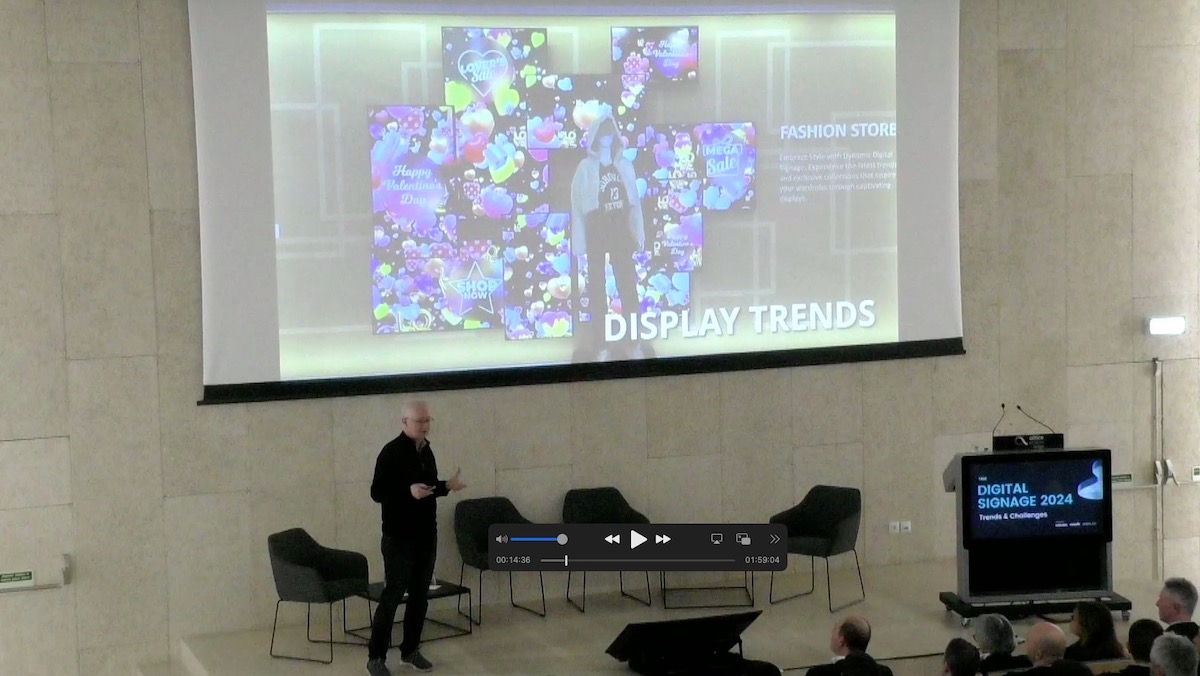 My Post-ISE Talk For Portuguese Digital Signage Community To Be Scheduled Stream March 14th