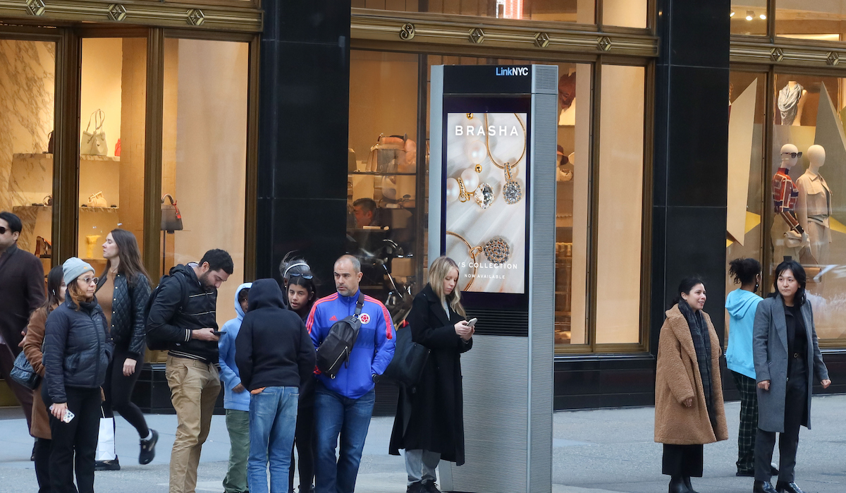 LinkNYC DOOH Ad Totems Set For $20M In Upgrades