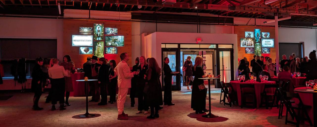 AV-Driven Portland Event Space Makes Pair Of Mosaic Video Walls Key Elements Of Venue Experience