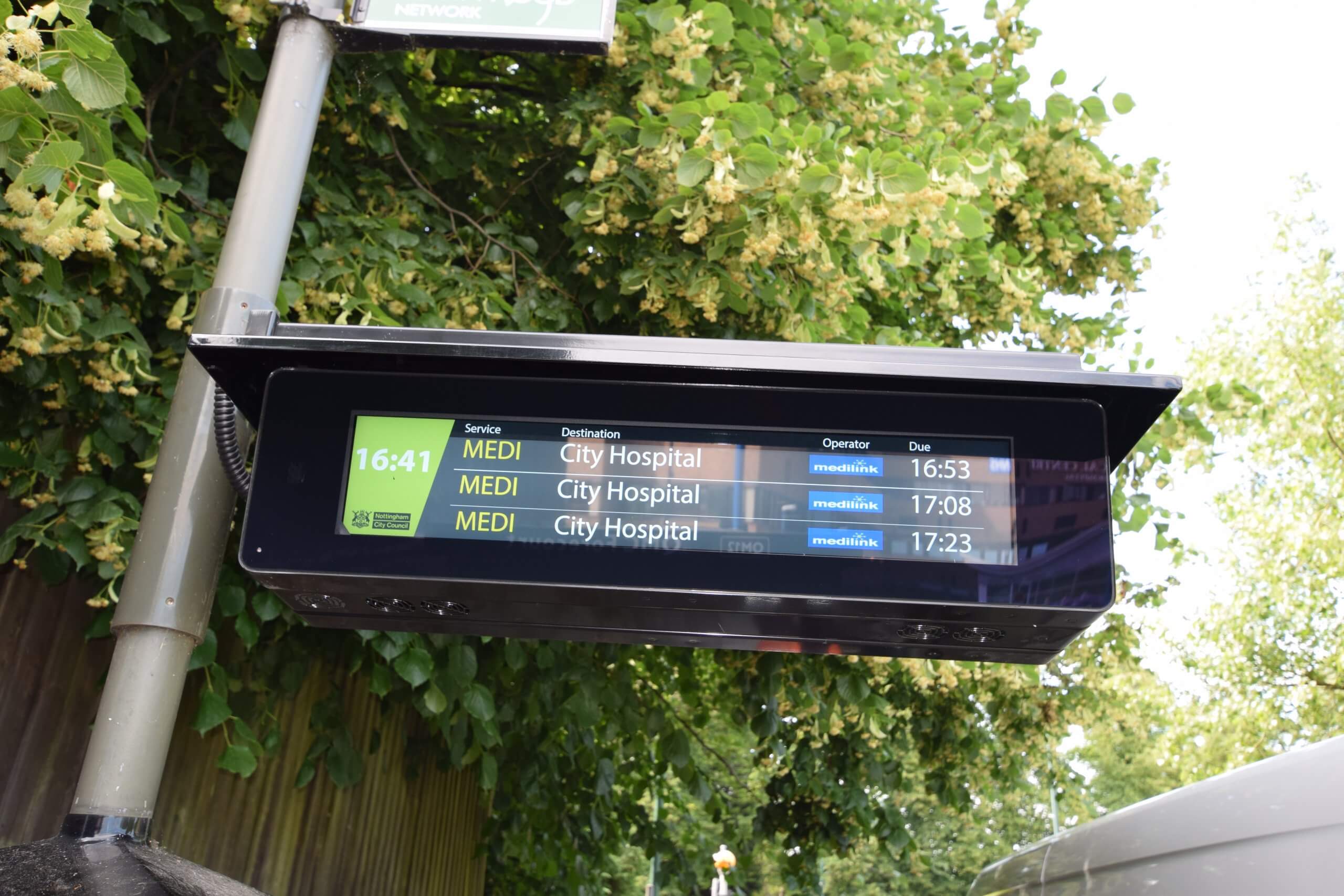 Real-Time Transit Info Screens In Nottingham, England So Bad City Council Sends “We Share Your Frustrations” Email To Riders