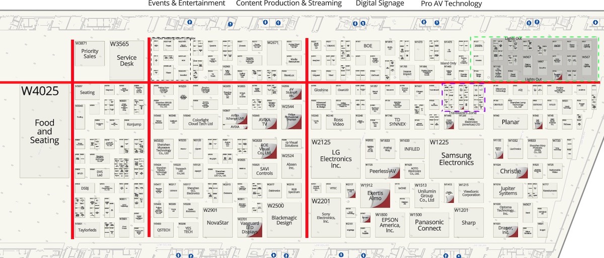 Thinking Ahead: Details On Digital Signage Hall, Learning, Transport And Fun At InfoComm 2024 - Screenshot