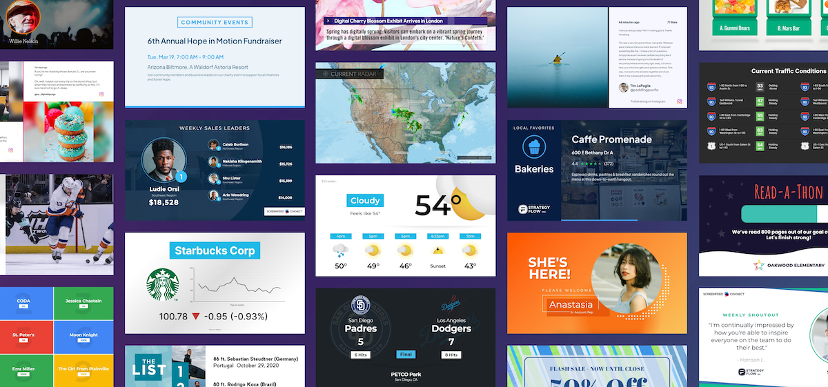 Screenfeed, Signagelive Deepen Technical Ties, With Content Subscriptions Available On CMS Side