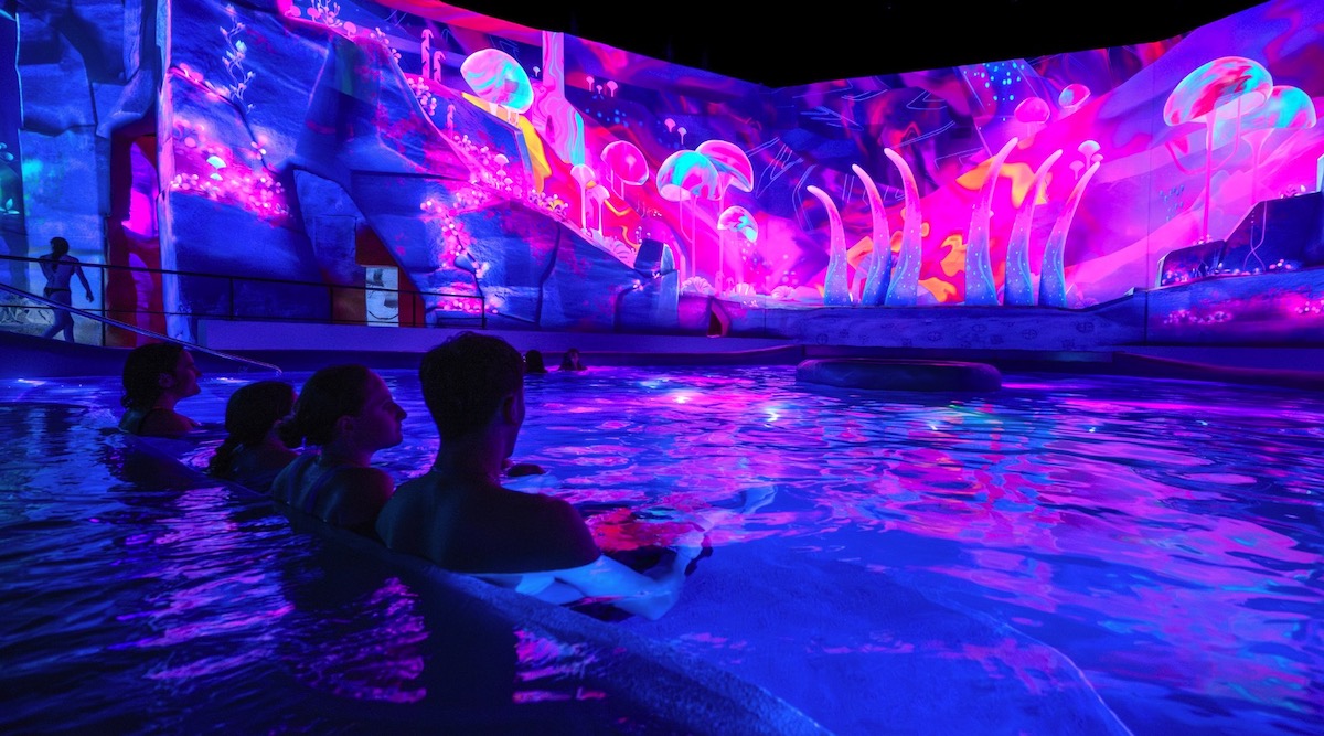 French Theme Park Blends Projection Mapping Into New Immersive Water Attraction -