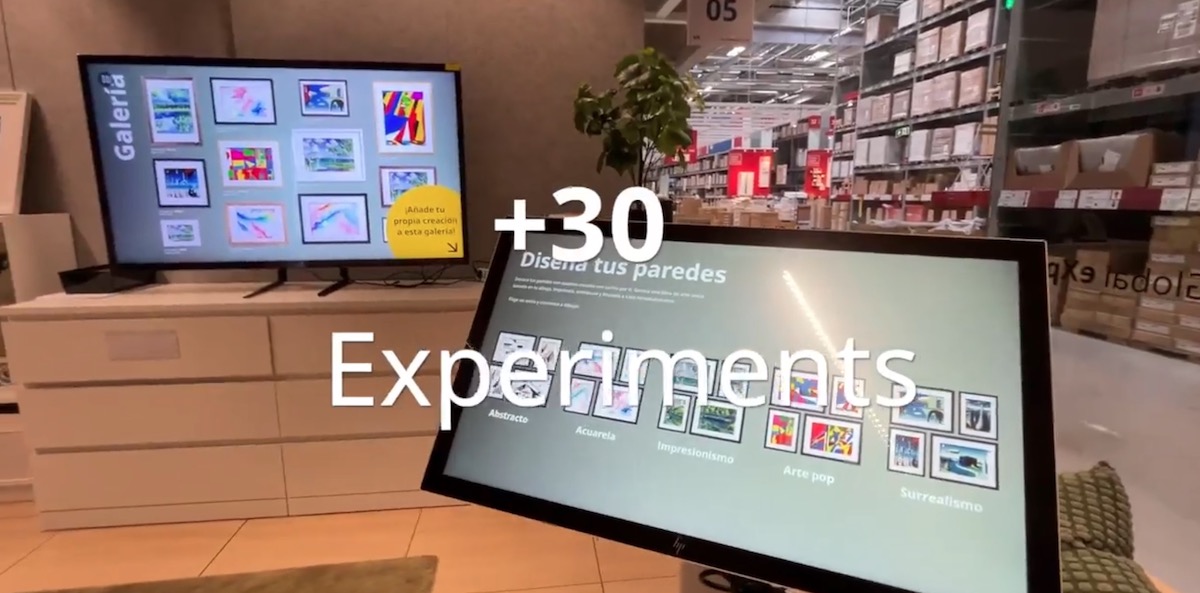 Video Shows Shopping Experiences And Tech Being Tested For Ikea Stores in Madrid Experience Lab -