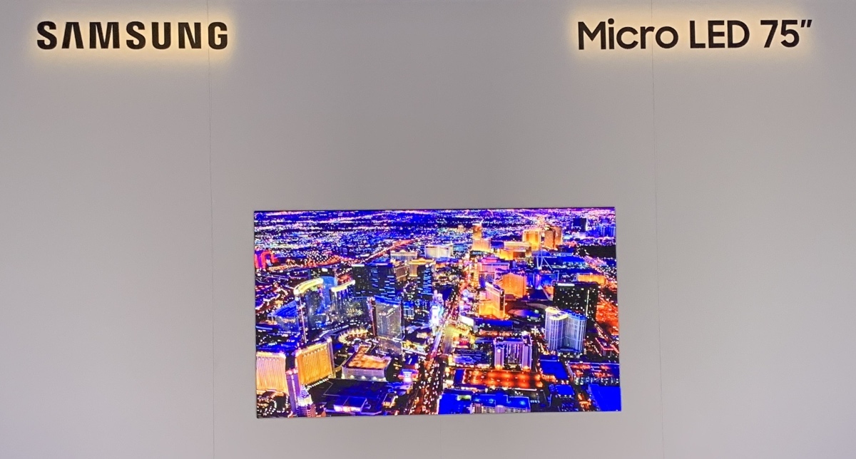 Conflicting Reports: Korean Display Giants Either Dialing Back Or Trying New Ways To Make Large MicroLED Displays