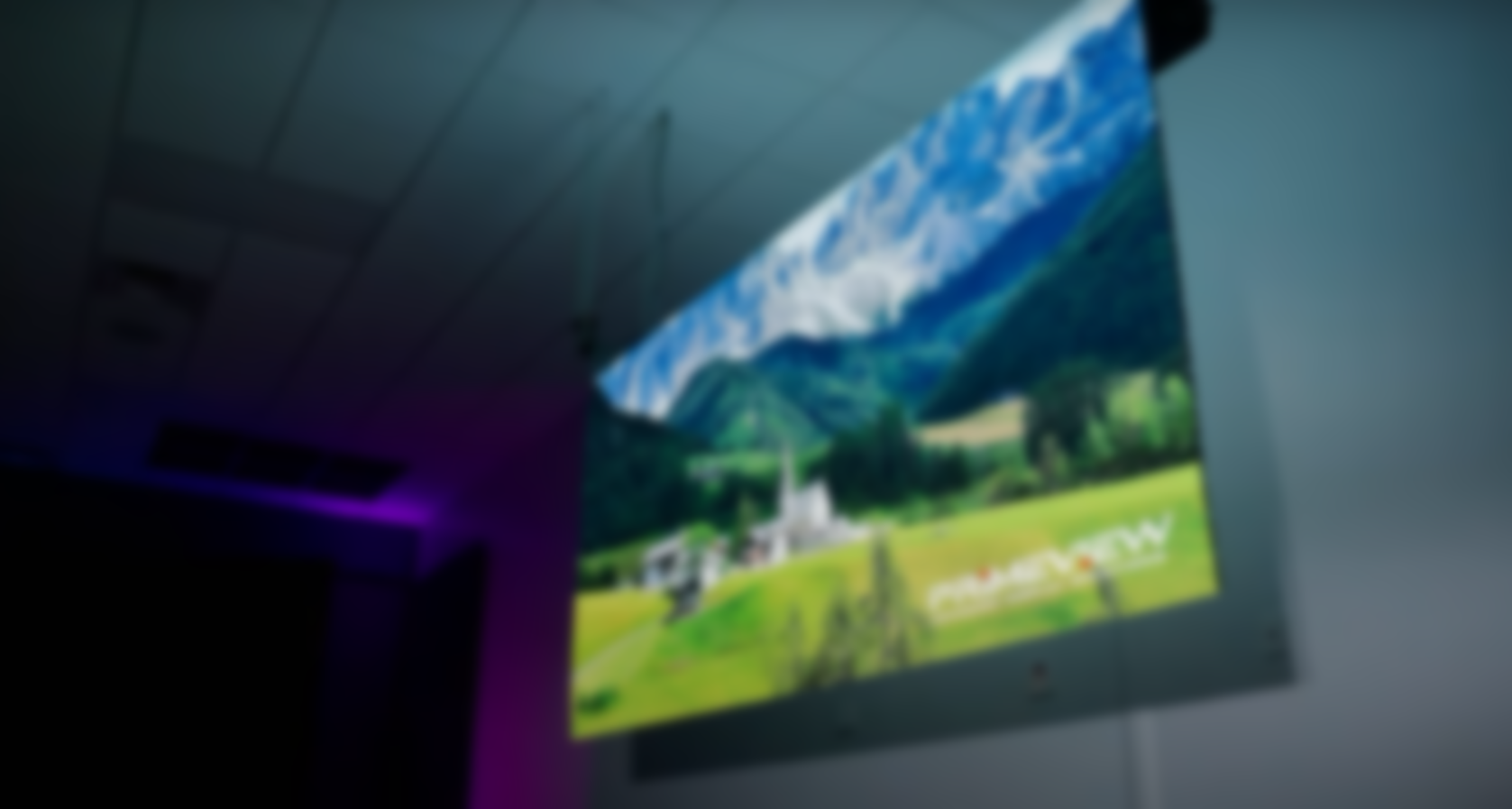 Miami’s Primeview Showing Fine Pitch LED At InfoComm That Rolls Up Like A Window Shade