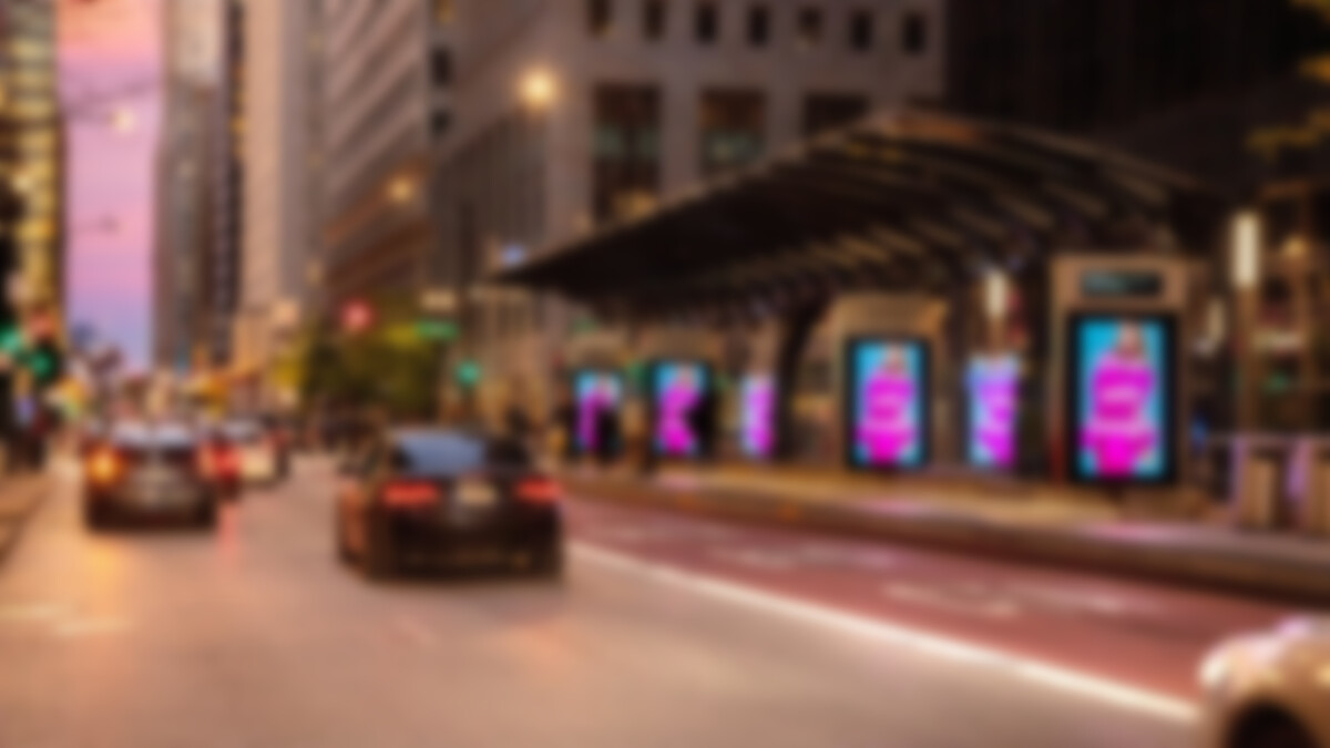 Screens from JC Decaux in Chicago (Photo: JCDecaux)