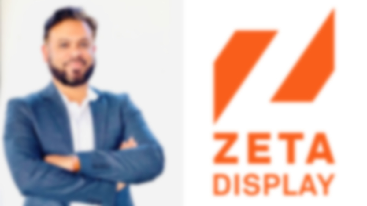 Raees Mukuddem, CEO and founder of Enra Technologies, relies on Zetadisplay's Engage software for future digital signage projects. (Image: ENRA Technologies/ZetaDisplay)