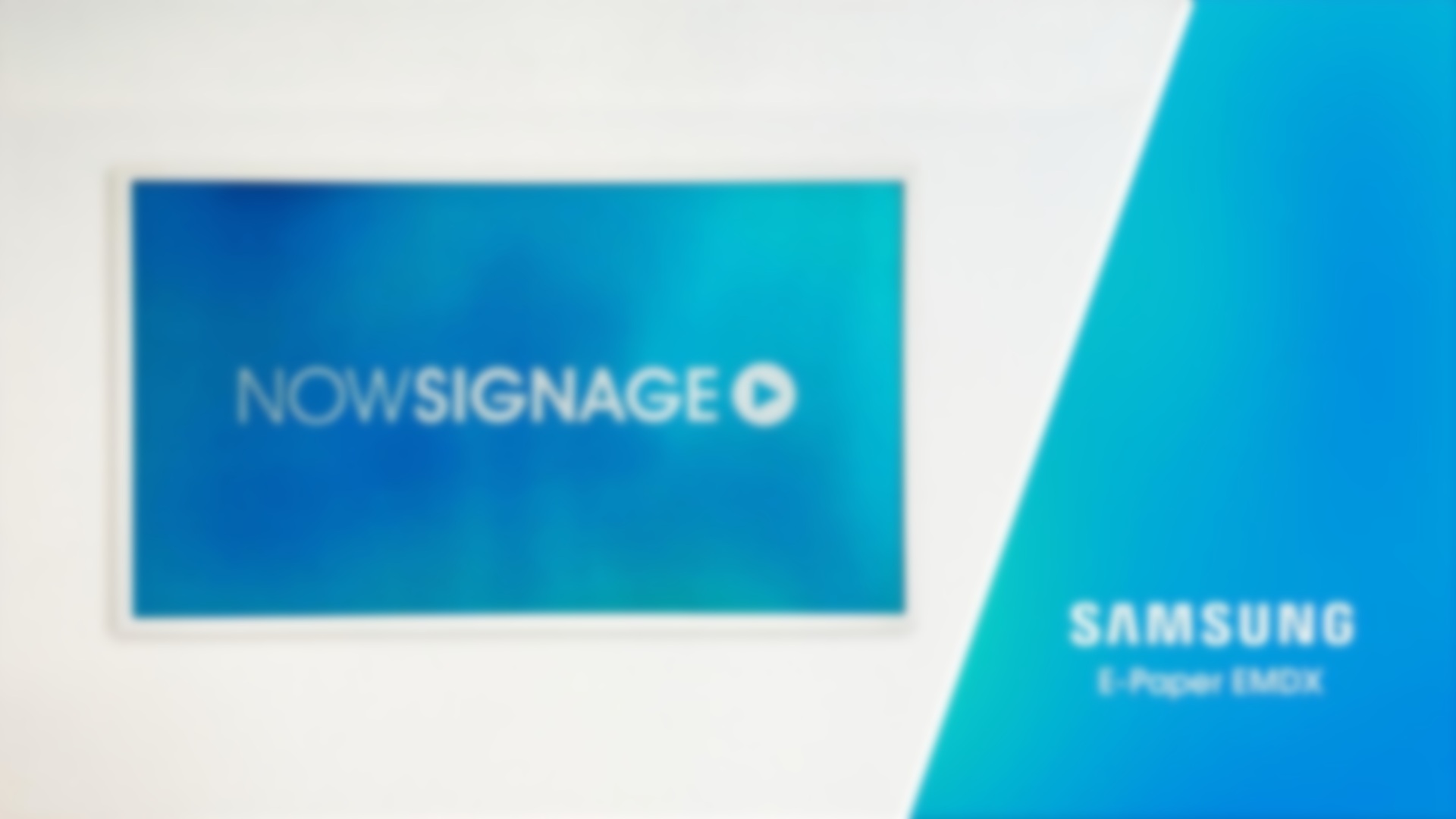 NowSignage Brings CMS Control to Samsung’s New EMDX ePaper Displays