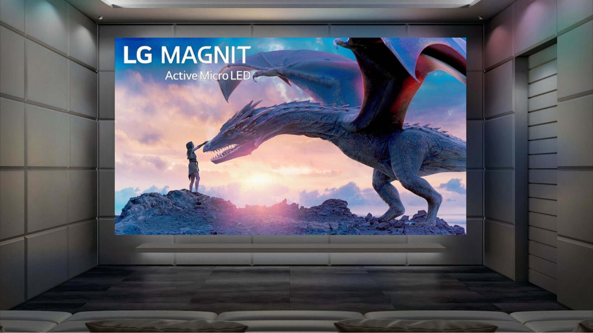 LG Debuts 136-Inch “Active Micro LED” Display